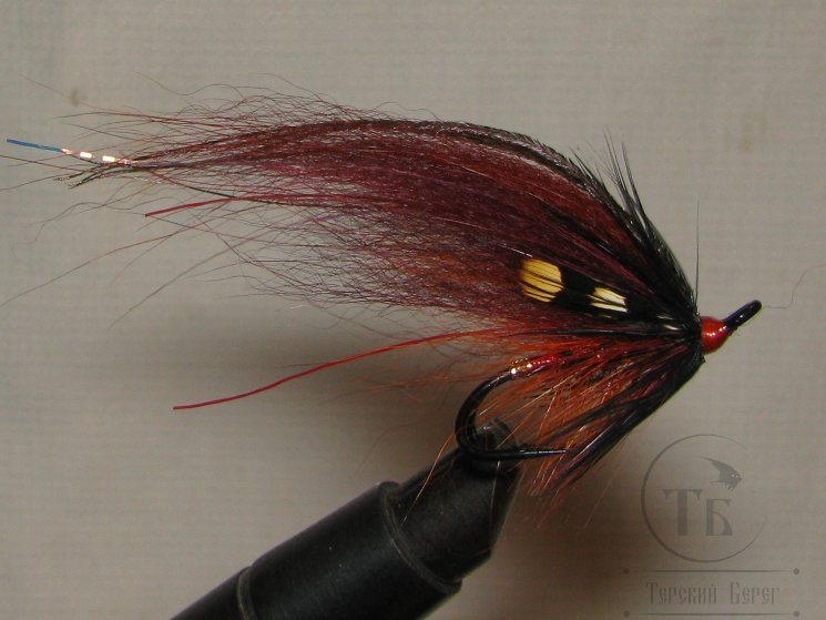 Муха лососёвая Pahtakorva ( 26 ) TD Fiery Brown Var. Partridge Heavy № 2