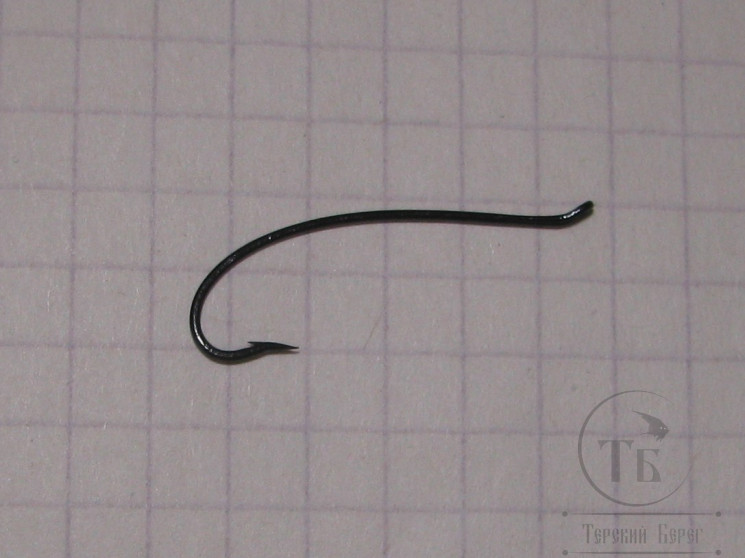 Крючок лососёвый одинарный Partridge Bartleet Black Salmon № 10 ( 10 шт )