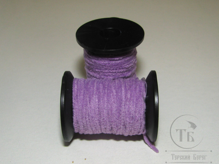 Микро синель Microchenille Purple 0,8 мм 5 м Терский берег