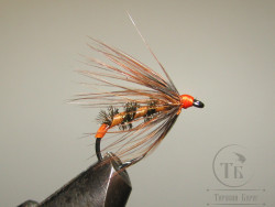 Муха Soft Hackle ( 10 ) RH Peacock Copper Brown кр. F 11 № 10