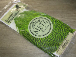 Скальп петуха MAGNUM #2 Cape Grizzly Fl. Chartreuse METZ