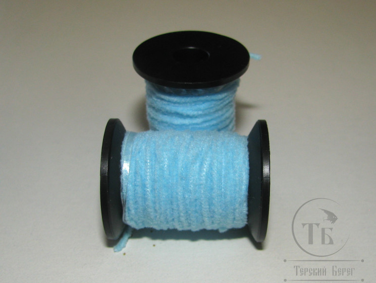 Микро синель Microchenille Lt. Blue 0,8 мм 5 м Терский берег