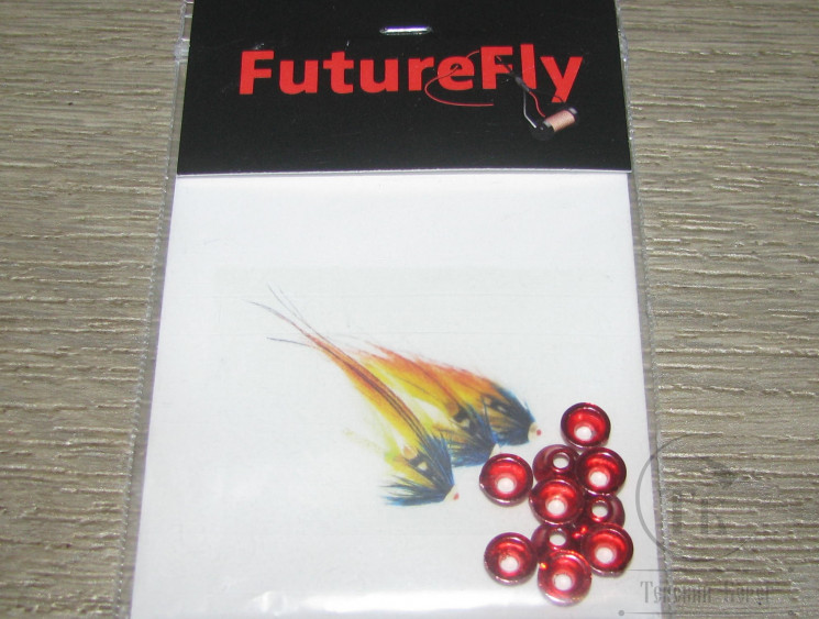 Конус вольфрамовый Tungsten Ufo Disc 6mm Metallic Red FF