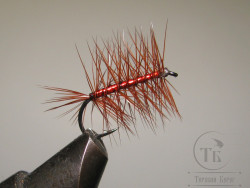 Муха Палмер PLM ( 25 ) Brown / Orange # 10